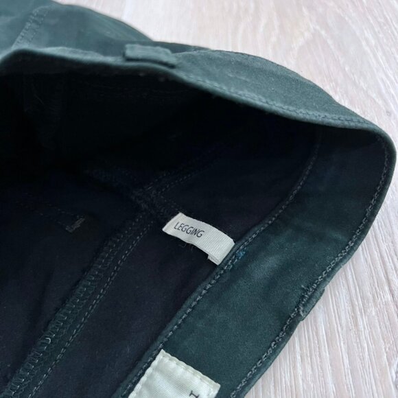 Rag & Bone Dark Green Wax Coated Cotton Jegging Denim Legging Jeans Pants - Picture 10 of 10